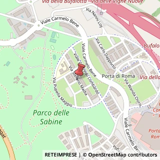 Mappa Via Stefano Madia, 67, 00139 Roma, Roma (Lazio)