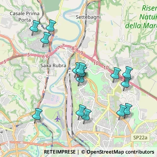 Mappa Via Chitignano, 00138 Roma RM, Italia (2.22)
