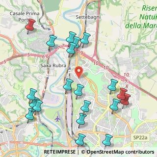 Mappa Via Chitignano, 00138 Roma RM, Italia (2.6705)