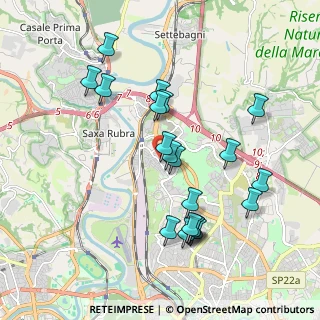 Mappa Via Chitignano, 00138 Roma RM, Italia (2.0255)