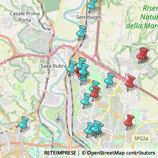 Mappa Via Chitignano, 00138 Roma RM, Italia (2.37278)