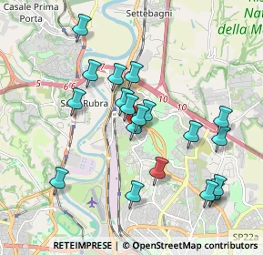 Mappa Via Chitignano, 00138 Roma RM, Italia (1.92211)