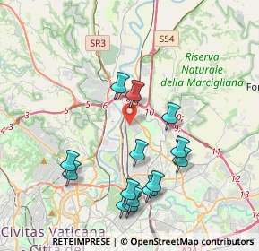 Mappa Via Terricciola, 00138 Roma RM, Italia (4.255)