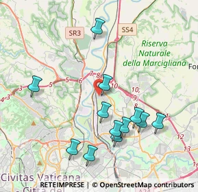 Mappa Via Sestino, 00138 Roma RM, Italia (4.26667)
