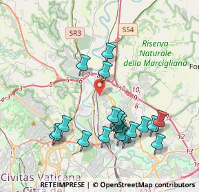 Mappa Via Terricciola, 00138 Roma RM, Italia (4.1985)