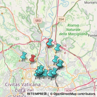Mappa Via Terricciola, 00138 Roma RM, Italia (4.859)
