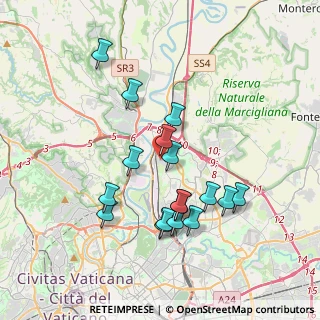 Mappa Via Terricciola, 00138 Roma RM, Italia (3.72588)