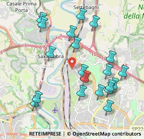 Mappa Via Sestino, 00138 Roma RM, Italia (2.261)