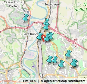 Mappa Via Sestino, 00138 Roma RM, Italia (1.85923)