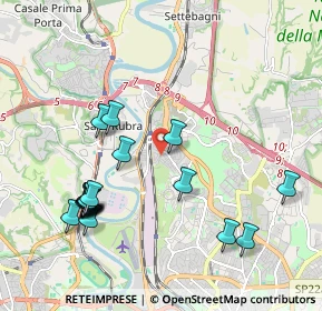 Mappa Via Sestino, 00138 Roma RM, Italia (2.32944)