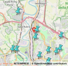 Mappa Via Sestino, 00138 Roma RM, Italia (3.02833)