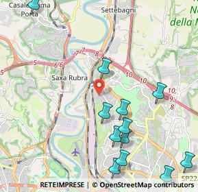 Mappa Via Terricciola, 00138 Roma RM, Italia (2.7275)