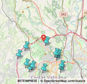 Mappa Via Morro Reatino, 00189 Roma RM, Italia (4.96417)
