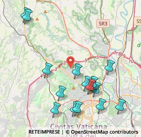 Mappa Via Morro Reatino, 00189 Roma RM, Italia (4.85188)