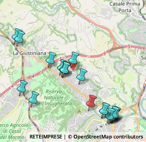 Mappa Via Morro Reatino, 00189 Roma RM, Italia (2.465)