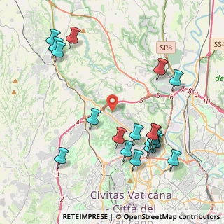 Mappa Via del Casale Ghella, 00189 Roma RM, Italia (4.91053)
