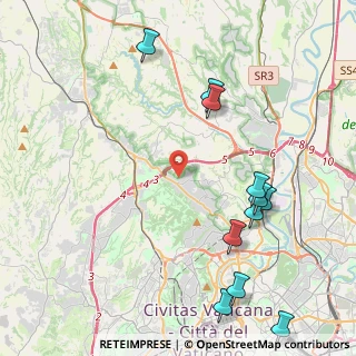 Mappa Via del Casale Ghella, 00189 Roma RM, Italia (5.47)
