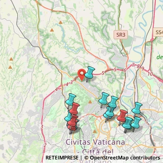 Mappa Via del Casale Ghella, 00189 Roma RM, Italia (5.46688)
