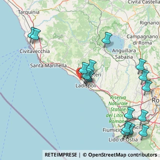 Mappa Via delle Aralie, 00052 Cerveteri RM, Italia (22.10353)