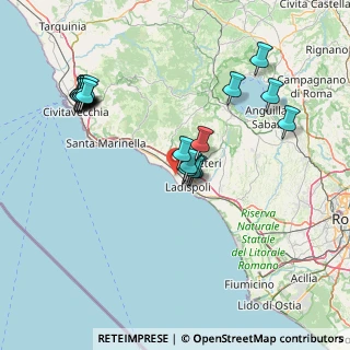 Mappa Via delle Aralie, 00052 Cerveteri RM, Italia (17.526)