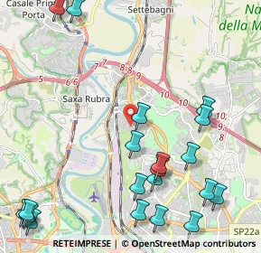 Mappa Via Capannori, 00138 Roma RM, Italia (3.0335)