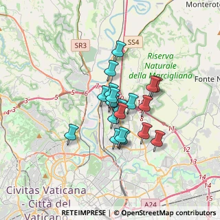 Mappa Via Talla, 00138 Roma RM, Italia (2.44947)