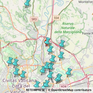 Mappa Via Talla, 00138 Roma RM, Italia (6.203)