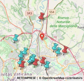 Mappa Via Talla, 00138 Roma RM, Italia (5.256)