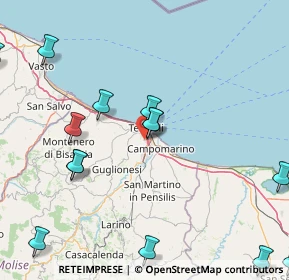 Mappa Via delle Begonie, 86039 Termoli CB, Italia (23.00571)