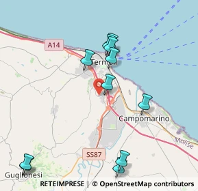 Mappa Via delle Begonie, 86039 Termoli CB, Italia (4.64364)