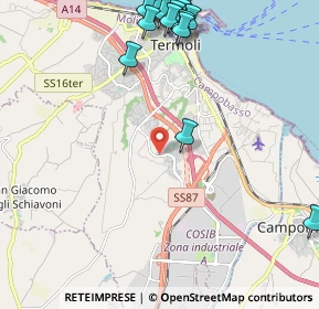 Mappa Via delle Begonie, 86039 Termoli CB, Italia (2.94143)