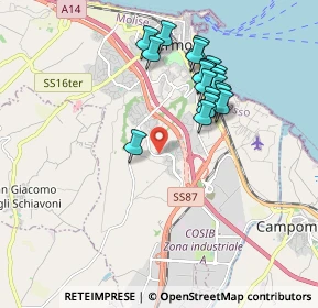 Mappa Via delle Begonie, 86039 Termoli CB, Italia (1.8115)
