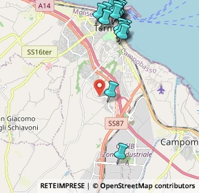 Mappa Via delle Begonie, 86039 Termoli CB, Italia (2.762)