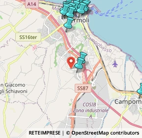 Mappa Via delle Begonie, 86039 Termoli CB, Italia (2.81)