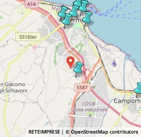 Mappa Via delle Begonie, 86039 Termoli CB, Italia (2.84727)