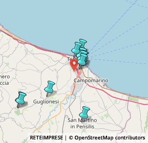 Mappa Via delle Begonie, 86039 Termoli CB, Italia (5.93364)