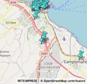 Mappa Via degli Eucalipti, 86039 Termoli CB, Italia (2.80263)