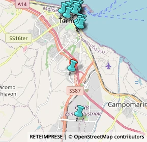 Mappa Via degli Eucalipti, 86039 Termoli CB, Italia (2.7095)