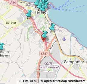 Mappa Via degli Eucalipti, 86039 Termoli CB, Italia (2.865)