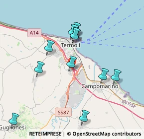 Mappa Via degli Eucalipti, 86039 Termoli CB, Italia (4.11083)
