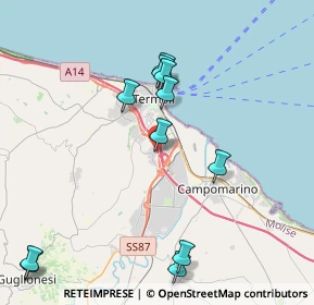 Mappa Via degli Eucalipti, 86039 Termoli CB, Italia (4.62273)