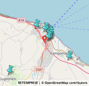 Mappa Via degli Eucalipti, 86039 Termoli CB, Italia (2.51727)