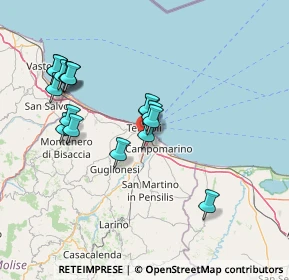 Mappa Via degli Eucalipti, 86039 Termoli CB, Italia (15.05471)