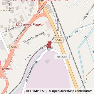 Mappa 1 Contrada Pantano Basso, Termoli, CB 86039, 86039 Termoli CB, Italia, 86039 Termoli, Campobasso (Molise)