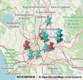 Mappa Via Ortezzano, 00138 Roma RM, Italia (11.26588)