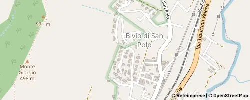 Mappa Tivoli