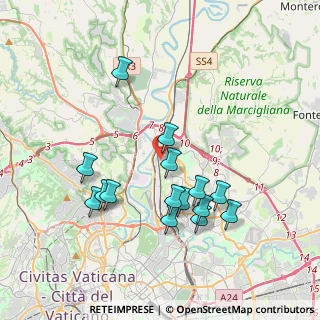 Mappa Via San Gimignano, 00138 Roma RM, Italia (3.87)