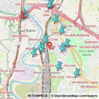 Mappa Via San Gimignano, 00138 Roma RM, Italia (1.115)