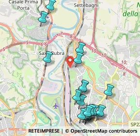 Mappa Via San Gimignano, 00138 Roma RM, Italia (2.666)