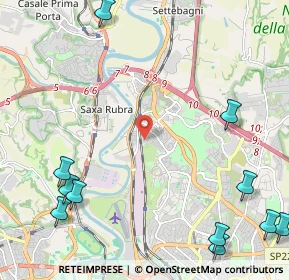 Mappa Via San Gimignano, 00138 Roma RM, Italia (3.48545)